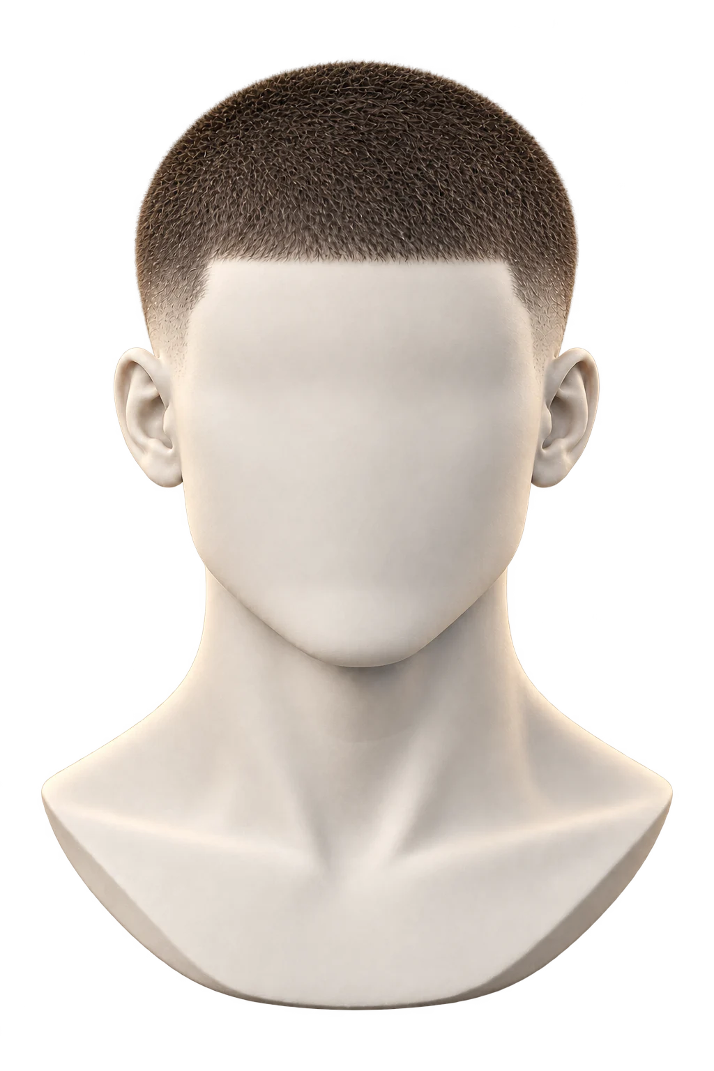 Buzz cut από μπροστά