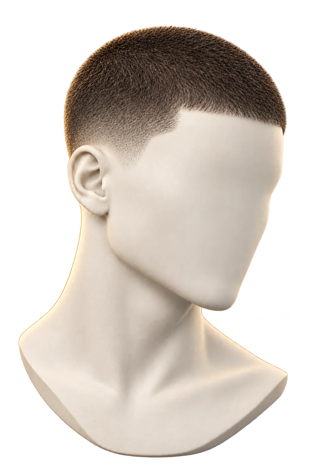 Buzz cut σε κεντρική λήψη