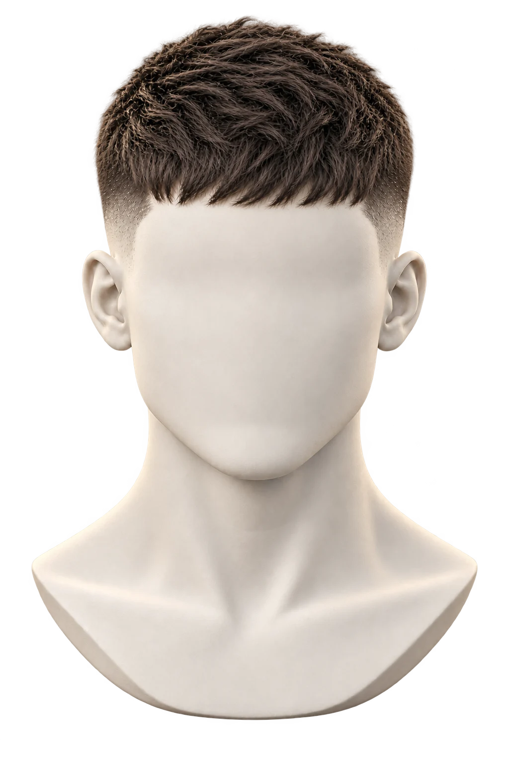 Mid fade από μπροστά