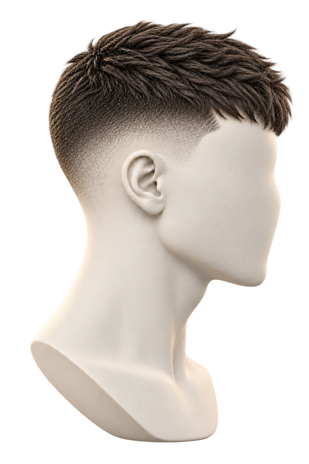 Mid fade από το πλάι
