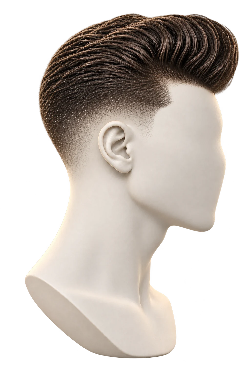 Pompadour από το πλάι