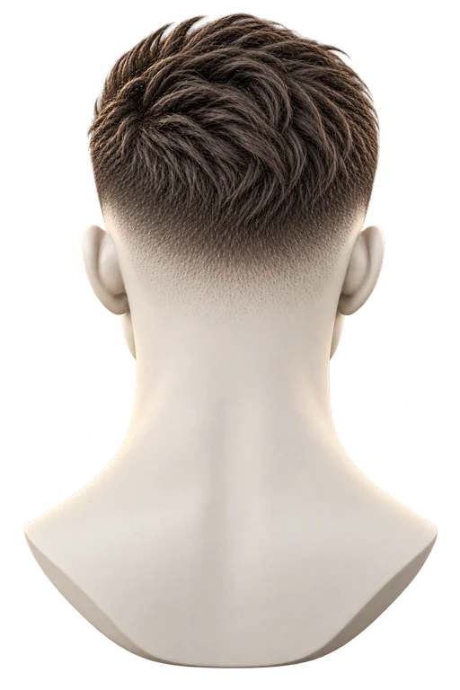 Quiff — πίσω όψη