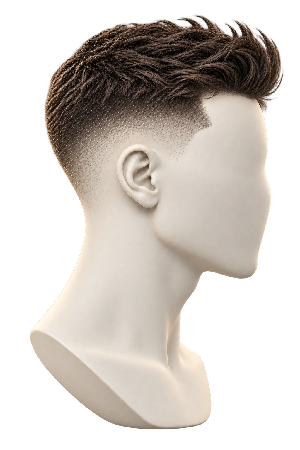 Quiff από το πλάι